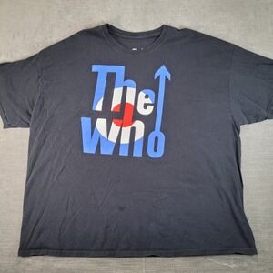 The Who Moving On North American Tour 2019 Mens T-Shirt 3XL Black Concert